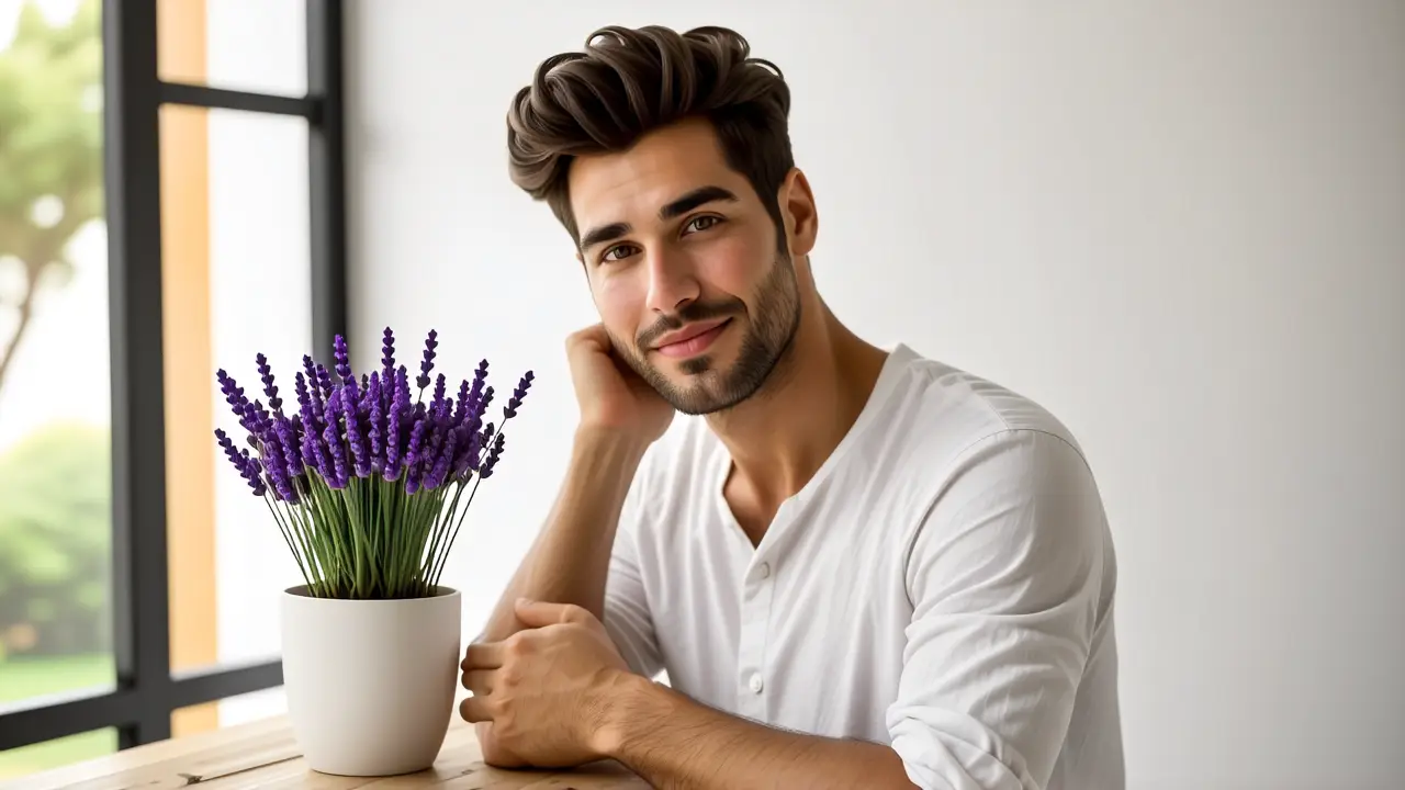 Retrato realista con luz cálida y sombras suaves