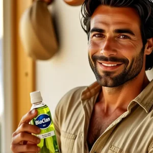 Un hombre casual transmite frescura y limpieza