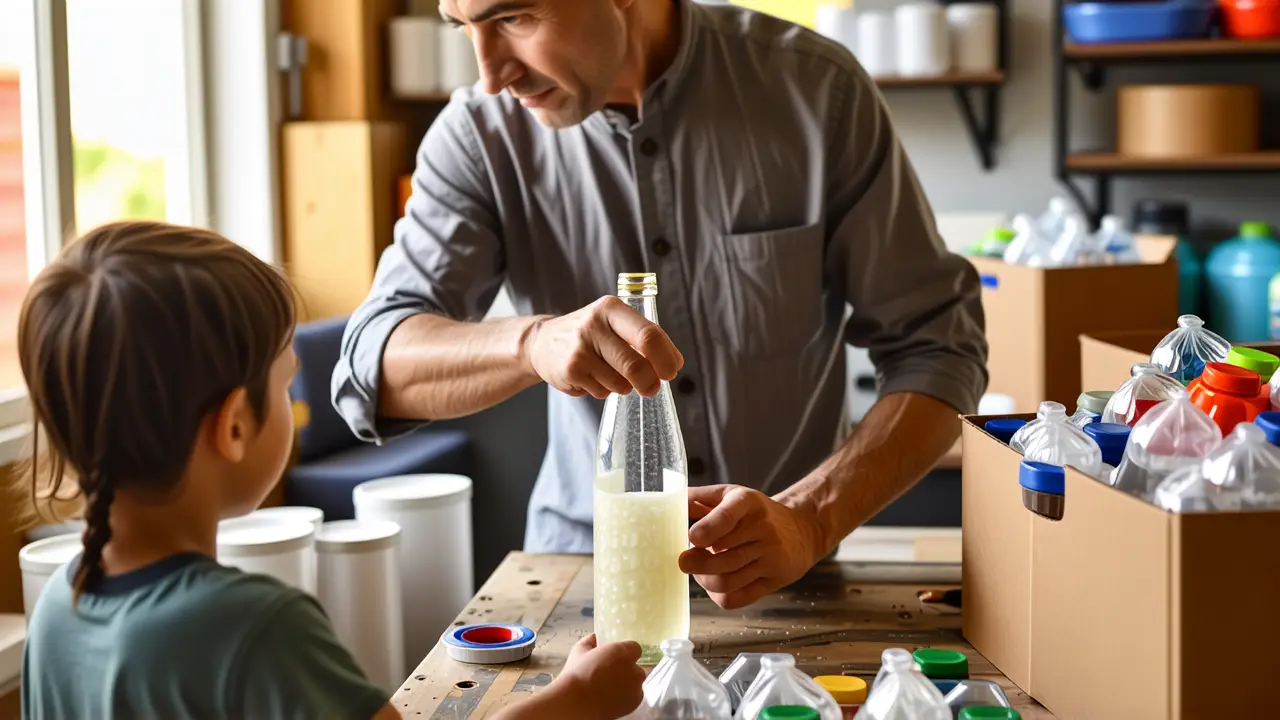 Como abrir un bote: trucos y consejos efectivos 5 Un hombre ayuda en la sostenibilidad familiar