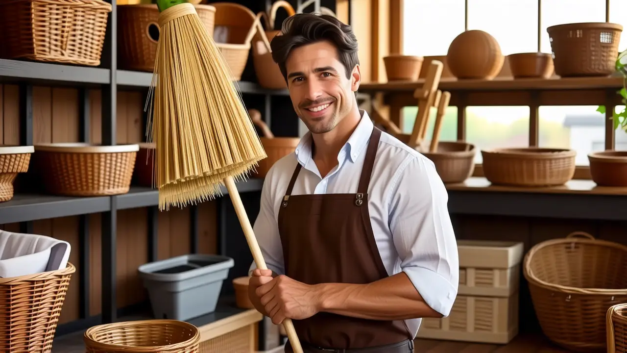 Un fotógrafo instruye con calma en un taller rústico