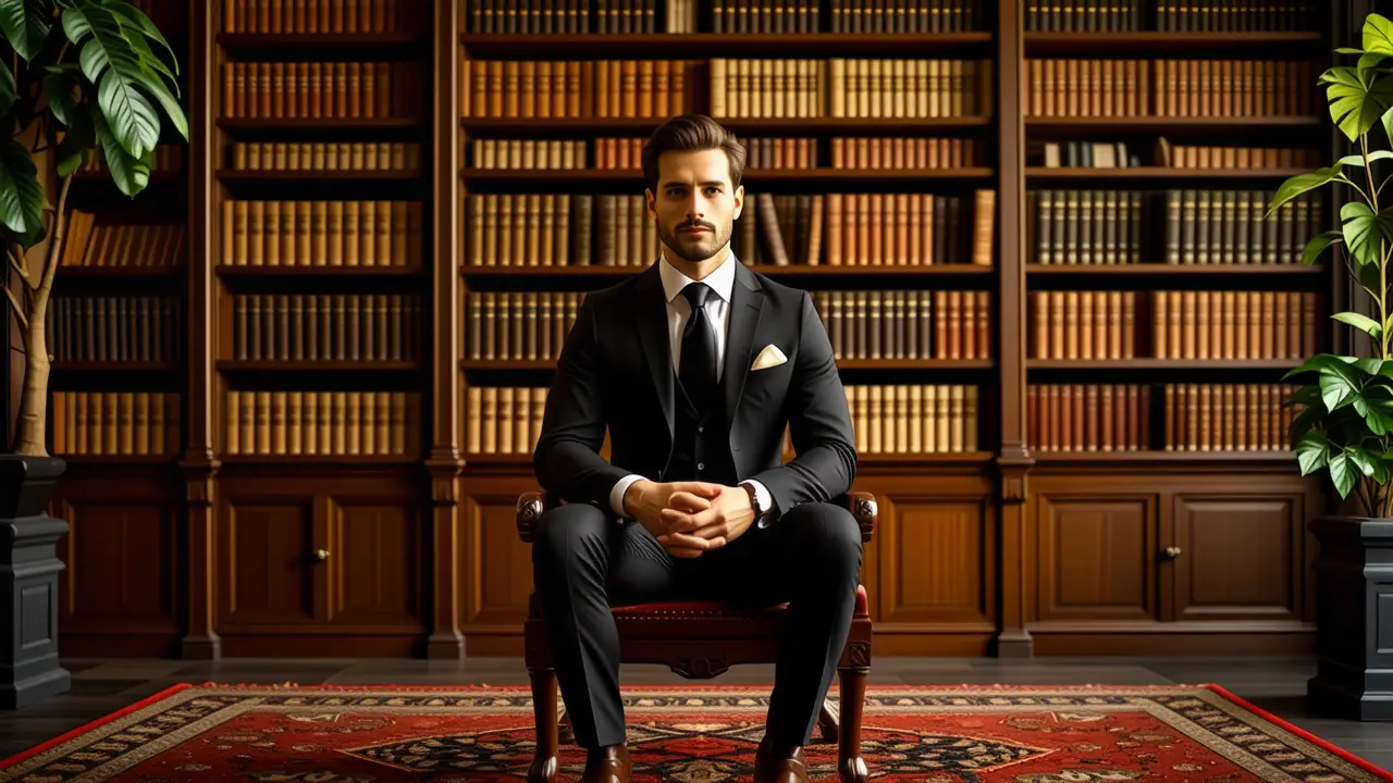 Fotografía realista con luz cálida y elegancia clásica