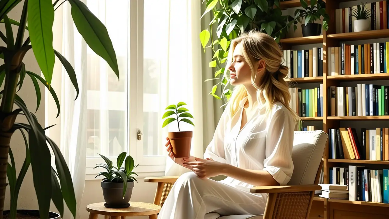 Como organizar: 7 consejos para un hogar ordenado /think 4 Una mujer tranquila en un hogar escandinavo