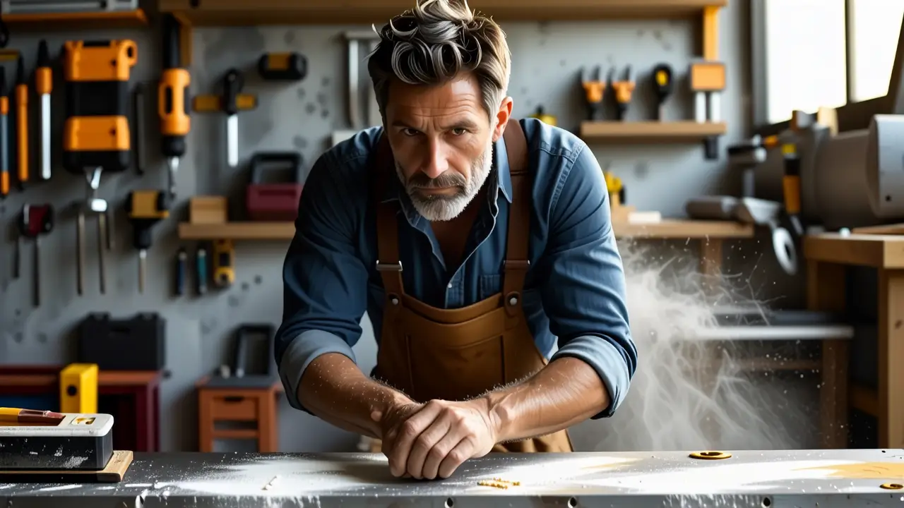 Fotógrafo captura la dureza en un taller cálido