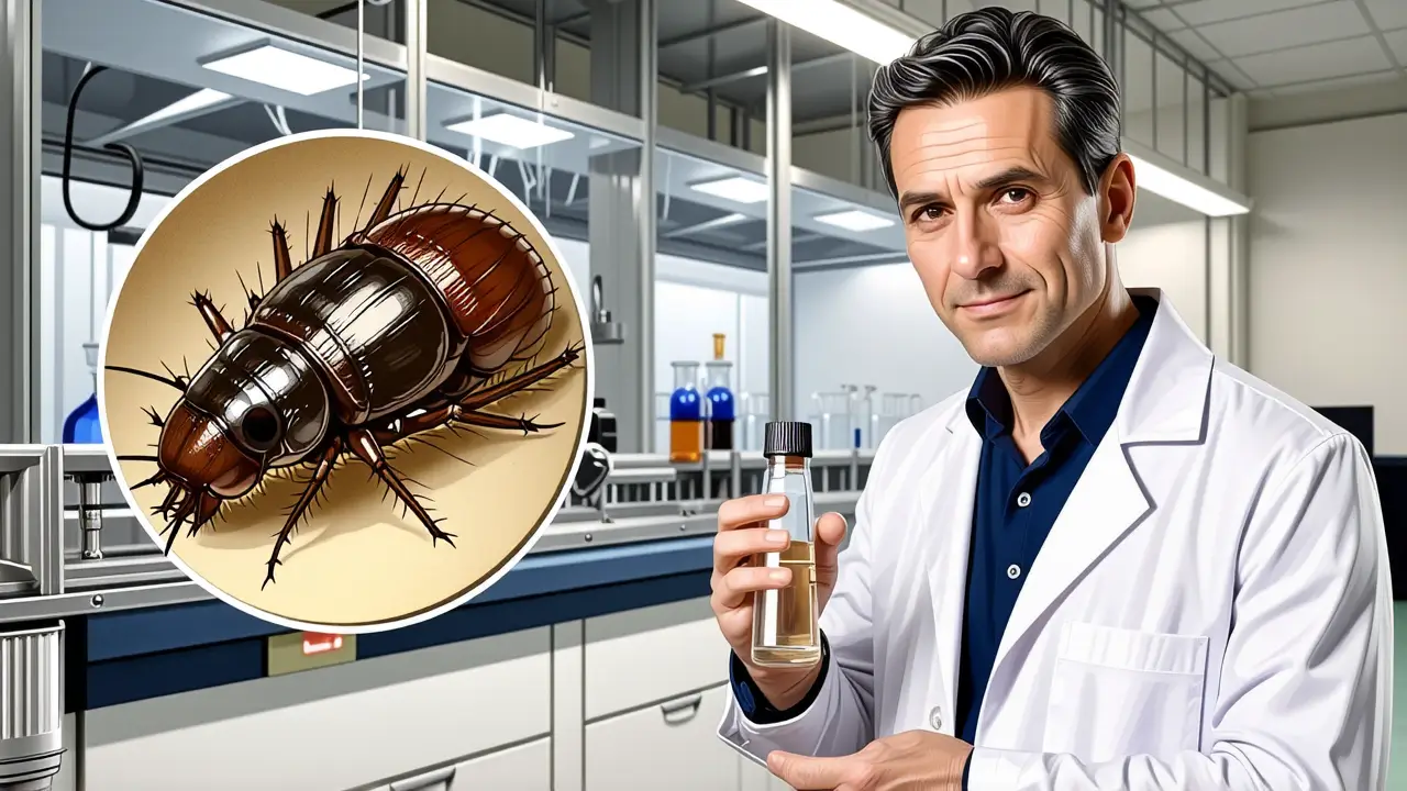 Médico examina pulcritamente plagas capilares con detalle