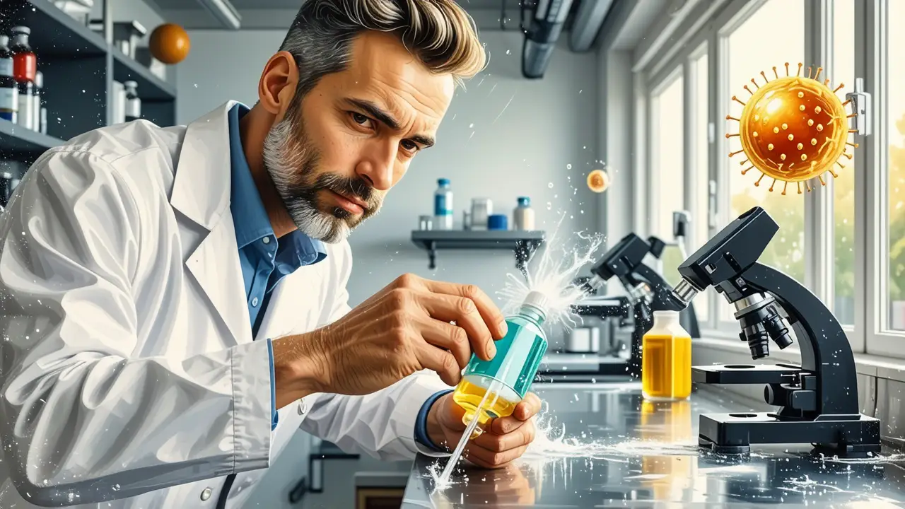 Desinfectan: Qué es la desinfección y qué son los desinfectantes 3 Un médico amable desinfecta con precisión