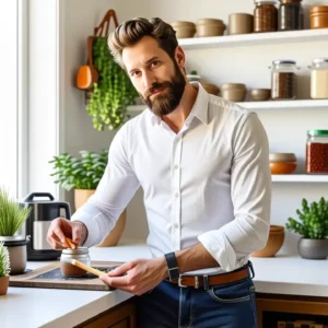 Despensa Ordenada: Guía para Organizarla 11 Un hombre español captura la calidez doméstica