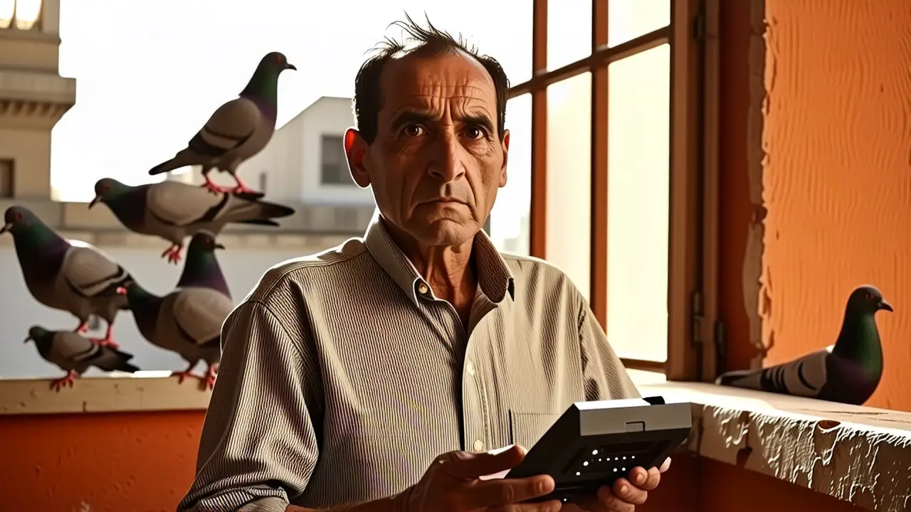Eliminar Palomas: Guía Completa y Trucos Efectivos 4 Un hombre preocupado examina la vida en Barcelona