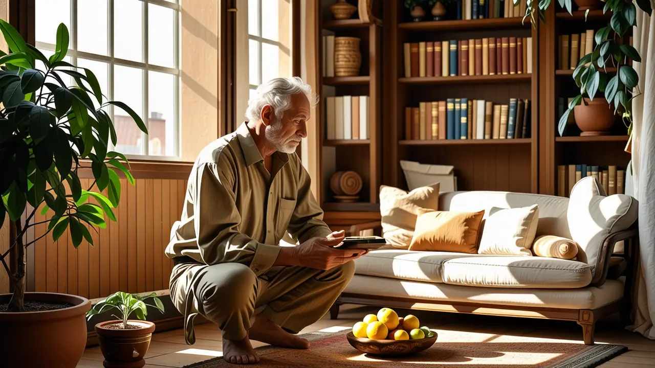 Feng Shui en Casa: Guía para un Hogar Armonioso 2 Un diseño interior español tranquilo y armonioso