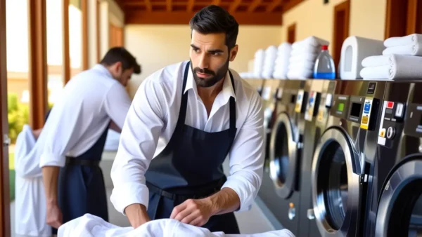 Fotógrafo captura eficiencia en hotel limpio