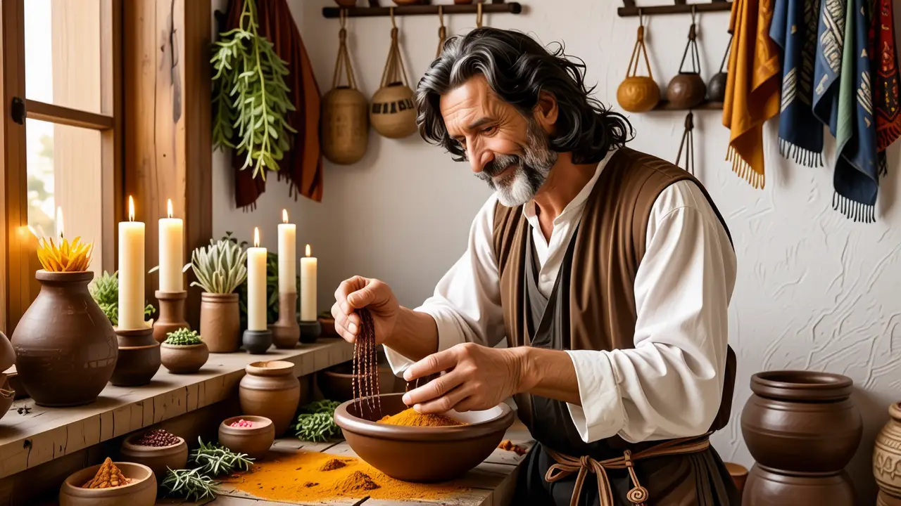 Purificar la casa: Limpiar malas energías | Vibras positivas 2 Un artesano español contempla la espiritualidad en su hogar