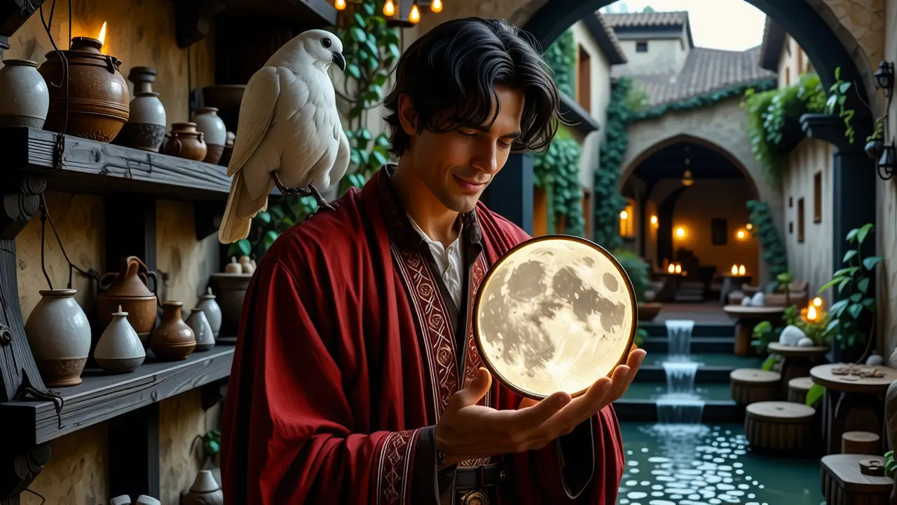 Purificar la casa: Limpiar malas energías | Vibras positivas 3 Un hombre surrealista contempla su reflejo en el espejo