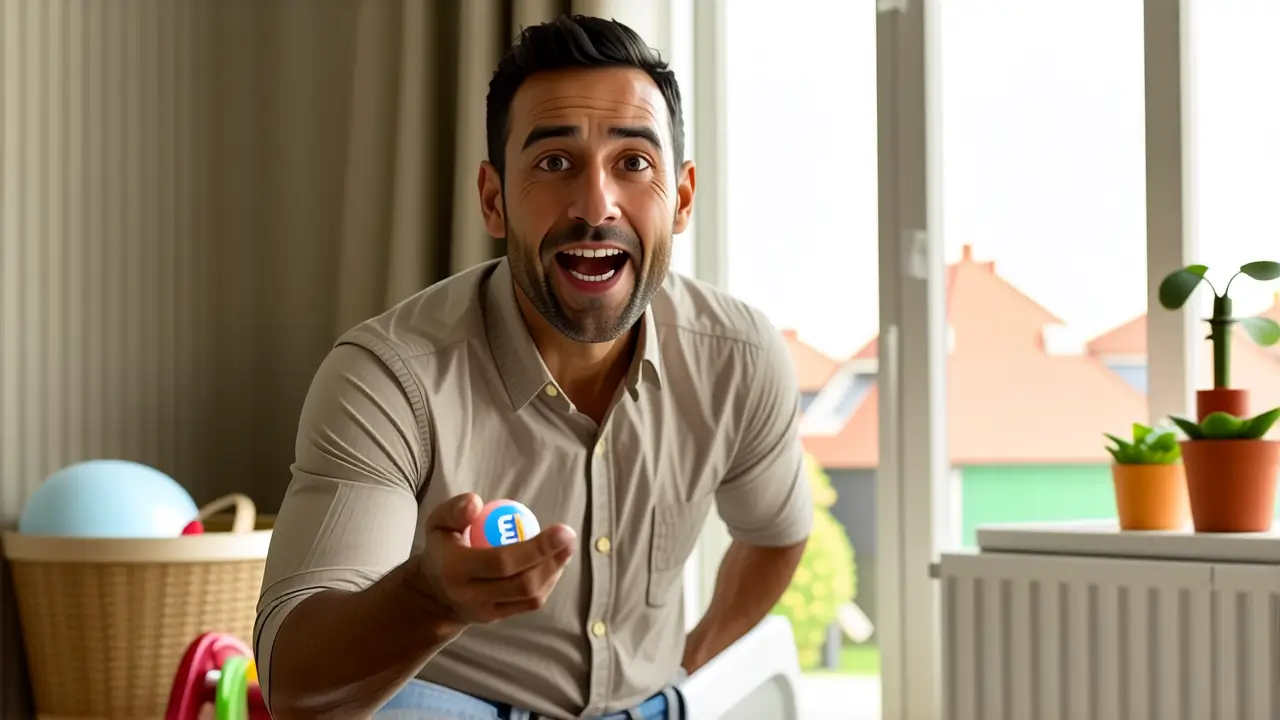 Tide: Elimina manchas de heces en calzoncillo y ropa interior 4 Hombre preocupado con Tide en fotografía