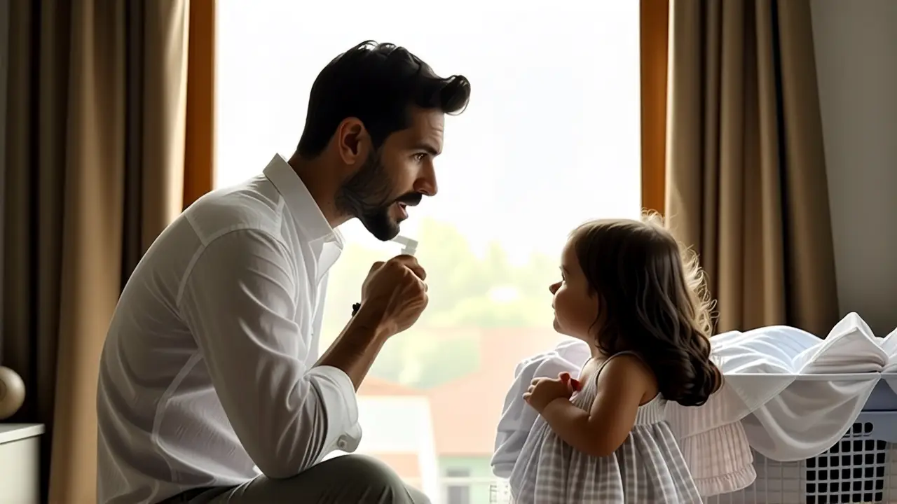 Eliminar Mofeta Olor: Manchas y Lavado Eficaz 4 Un hombre limpia con esperanza y eficacia