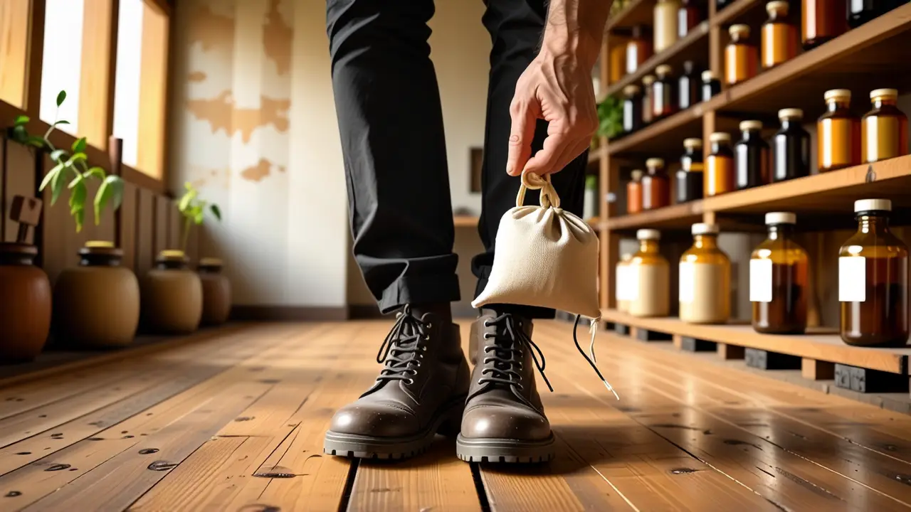 Quitar Mal Olor Zapatos: Remedios Efectivos 5 Fotógrafo captura mirada en ambiente rústico cálido