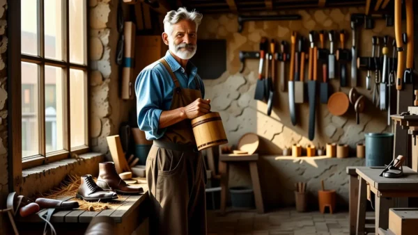 Quitar Mal Olor Zapatos: Remedios Efectivos 1 Hombre español rústico en luz dorada