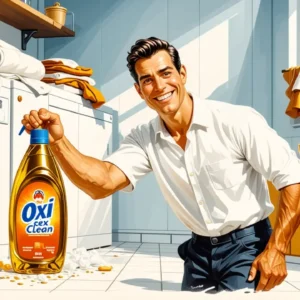 OxiClean: Elimina Manchas con Su Fórmula Óxigenada 11 Un hombre sonríe a la perfección con OxiClean