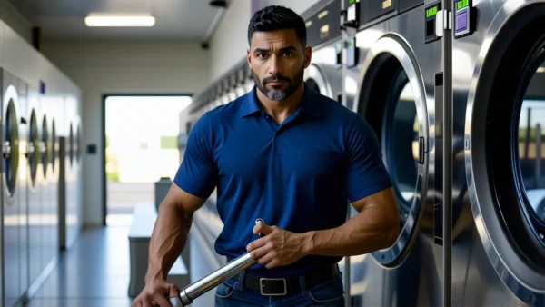 Fotógrafo captura eficiencia en limpieza moderna