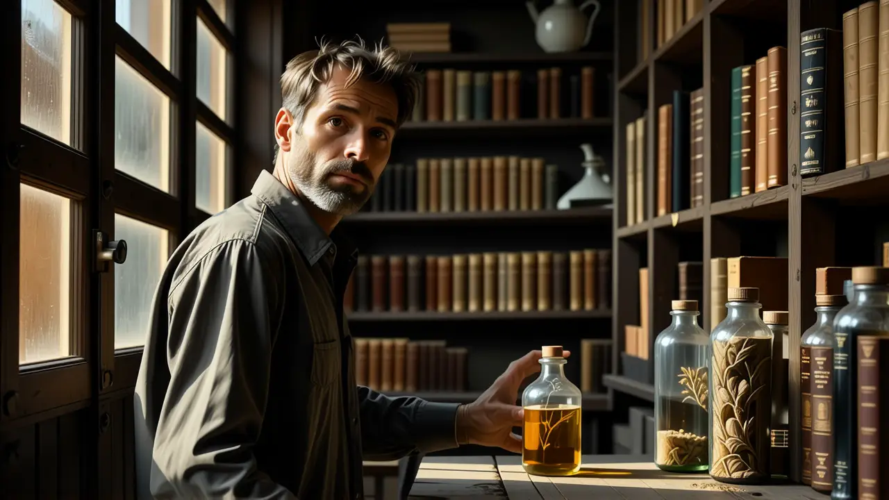 Paso Antimoho: Elimina Moho Profundo y Seguro 4 Un hombre aplica solución a la humedad