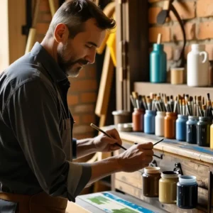 Un artesano español crea con pasión y luz