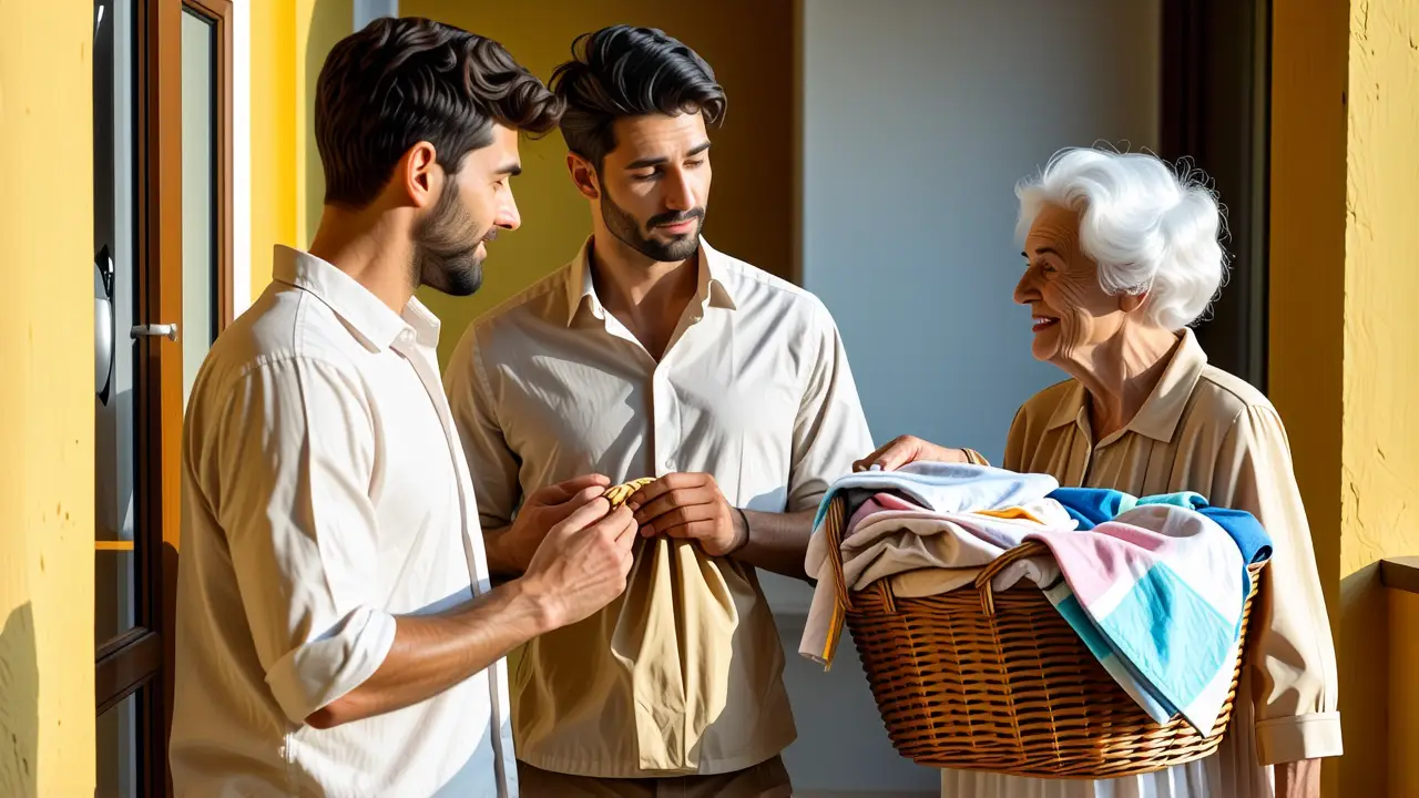 Que es jerseys: cuidado y lavado perfecto 4 Un hombre joven transmite calidez y sabiduría