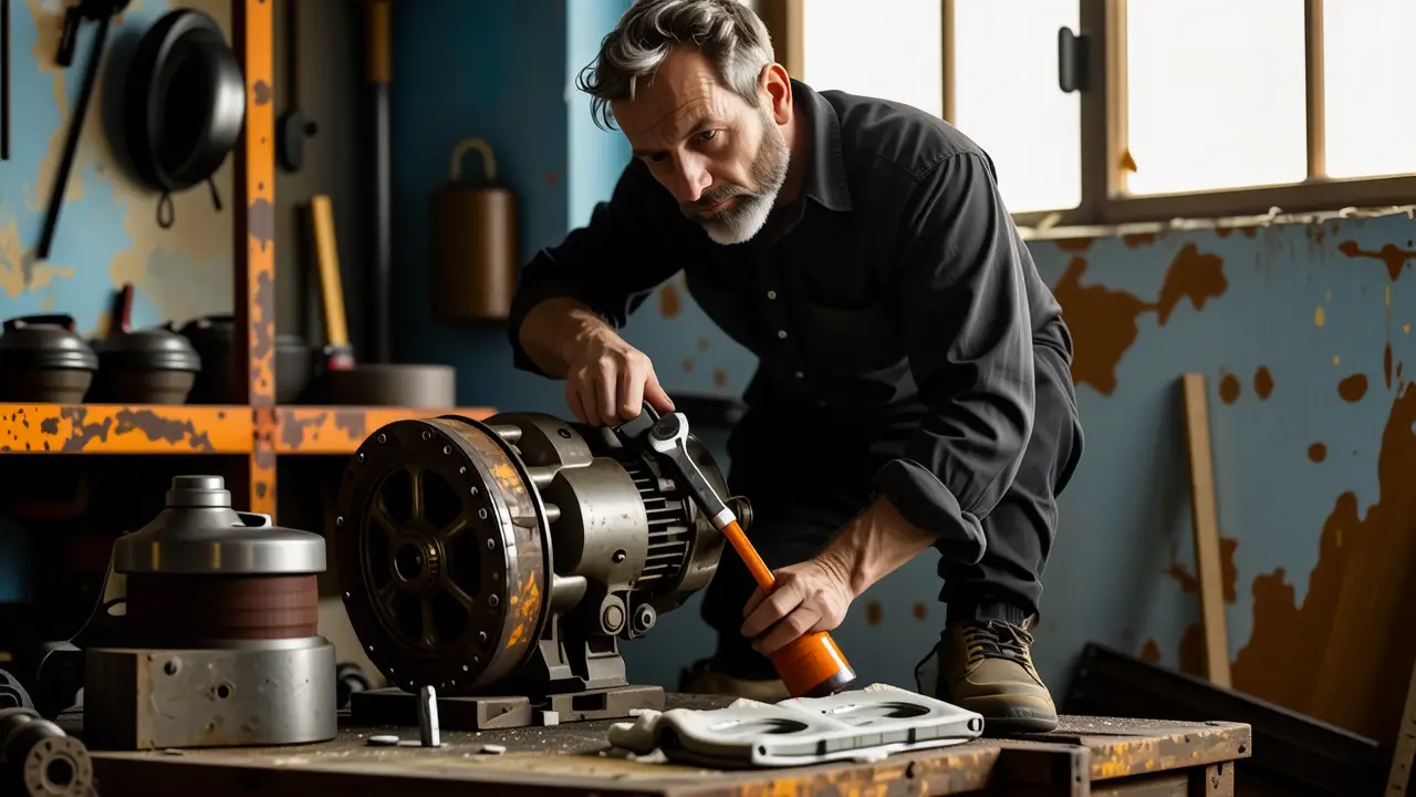 Fotógrafo captura restauración meticulosa y melancólica