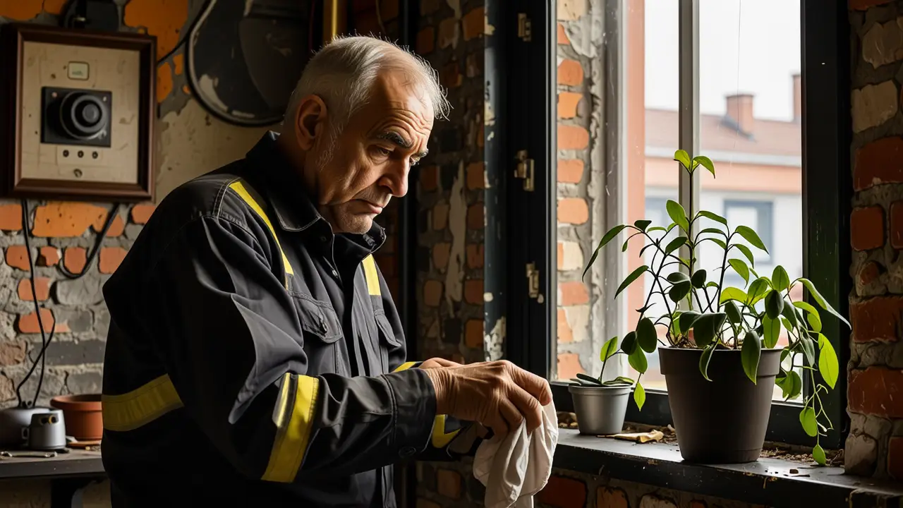Como quitar olor humo incendio: guía completa 5 Un hombre en uniforme dañado restaura la esperanza
