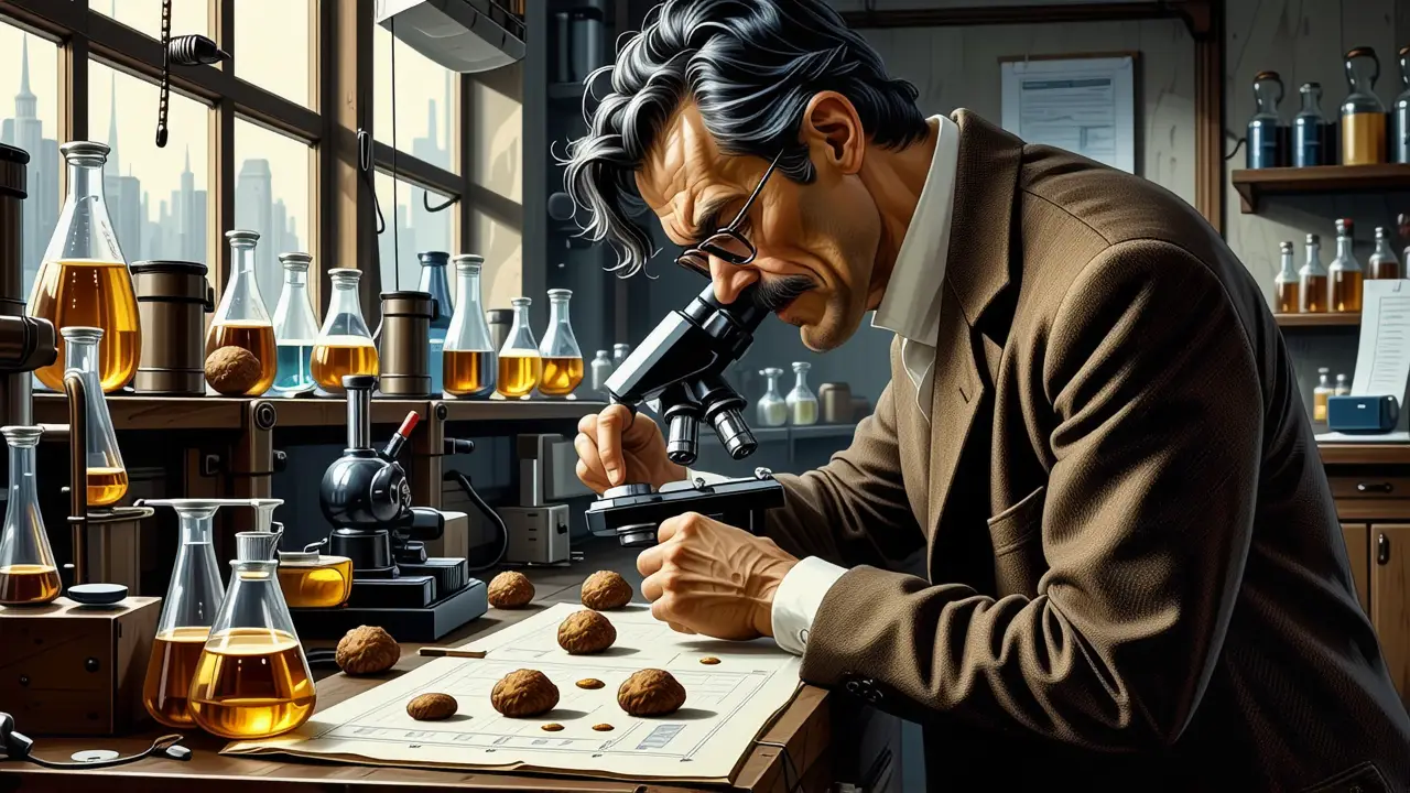 Ratas vs Ratones: Diferencias Clave y Más 2 Un científico analiza heces para diferenciar ratas y mouses