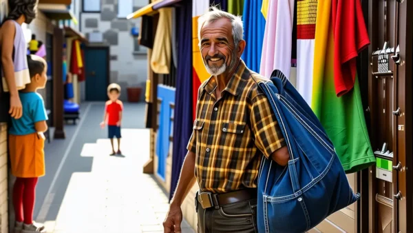 Un hombre amable captura la nostalgia rural