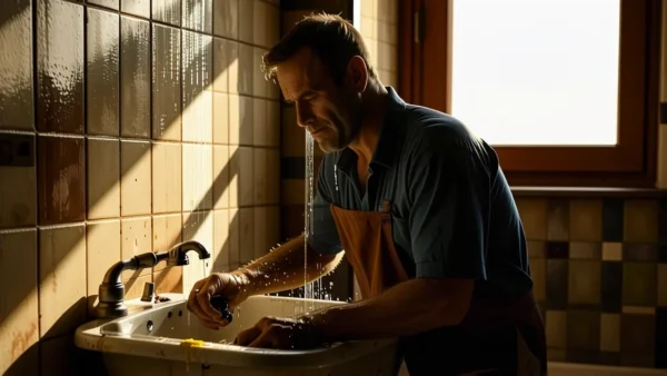 Fotografía realista captura limpieza y luz cálida