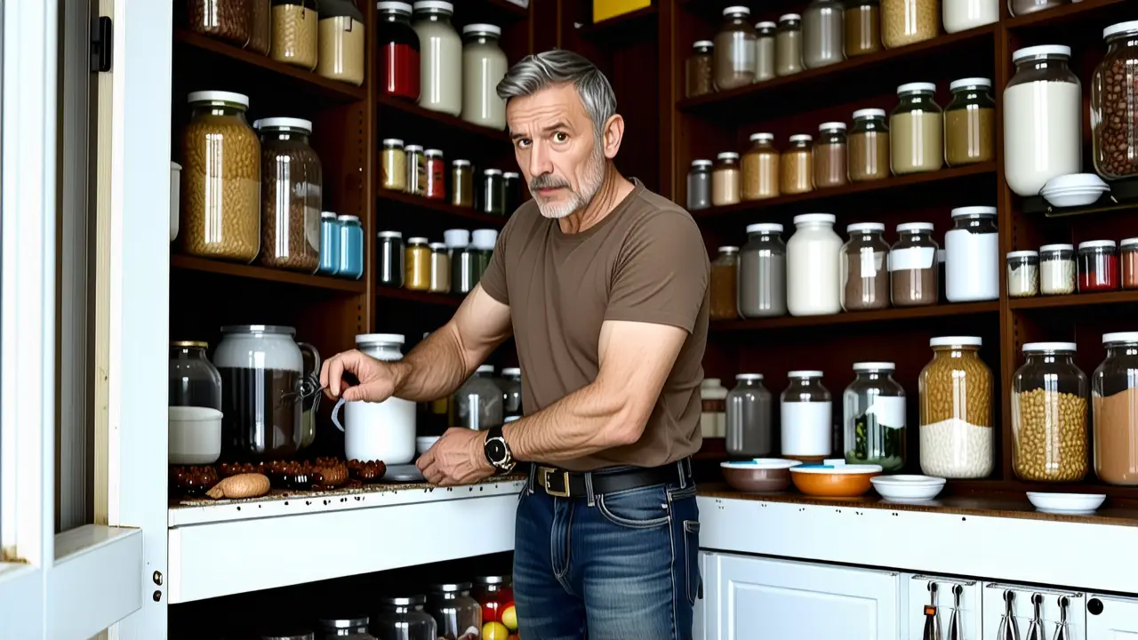 Hogar Sucios: 10 Lugares Frecuentemente Sucios /think 6 Un hombre preocupado observa el caos doméstico